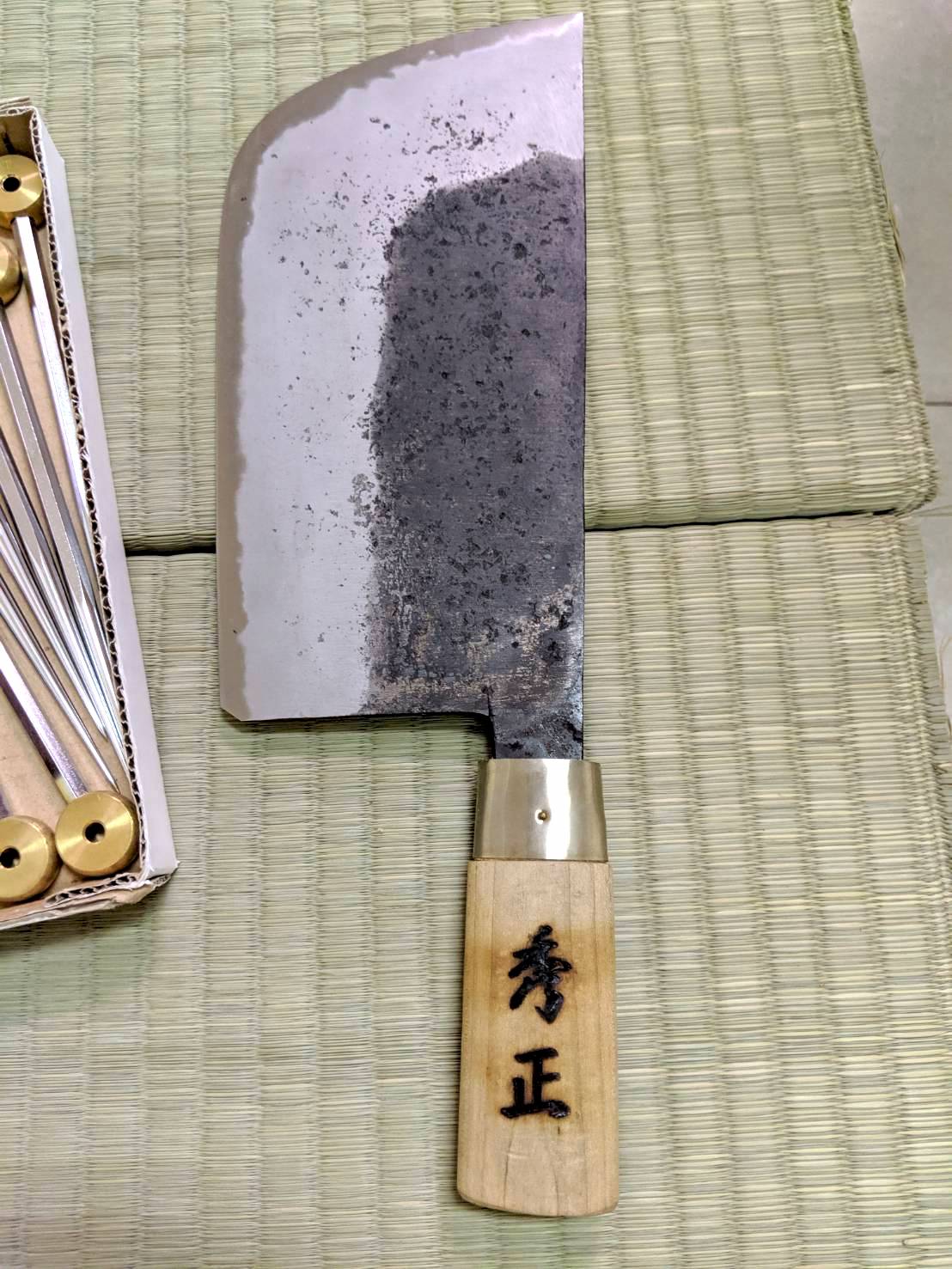 製作榻榻米用的大刀